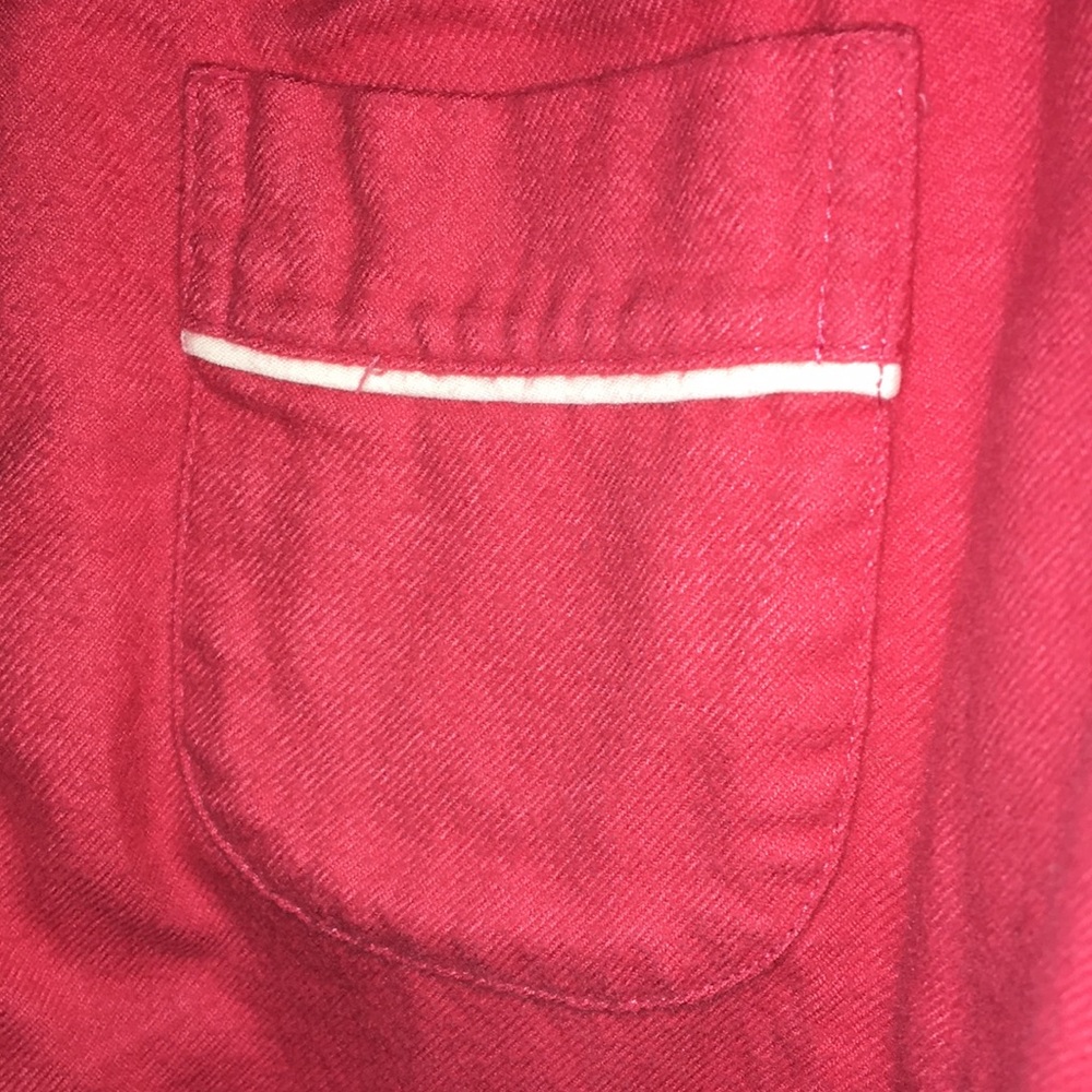 L.L. Bean 100% Cotton Fleece Pajama Lounge Wear Pants Set Woman’s Large 12/14/16 - Picture 16 of 17